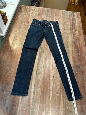 AG Adriano Goldschmied VTG The Jegging Dark Blue Low-Rise Skinny Jeans